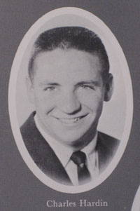 1961 photo of Chuck Hardin