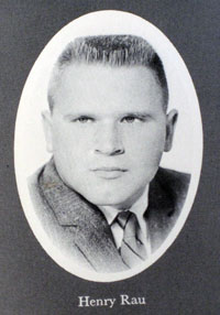 1961 photo of Henry Rau